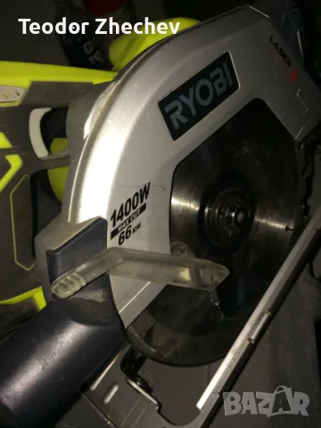 Ръчен циркуляр Ryobi RWS1400, снимка 2 - Циркуляри - 50113419