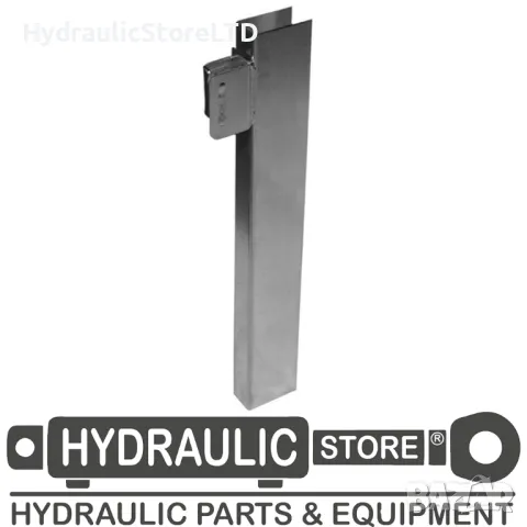 Ъглов профил за страничен капак на самосвал - десен H800264, снимка 1