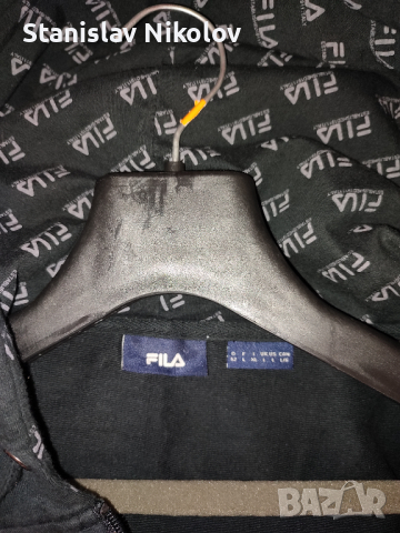 Суичър с качулка Fila Italia, size L, снимка 7 - Суичъри - 36239924