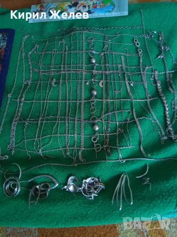 100 грама сребърни накити за поправка за реставрация за части или за материал 50643, снимка 8 - Колиета, медальони, синджири - 50241619