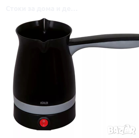 ✨Джезве Muhler MCF-357, Eлектрическо, 800-1000W, Черен , снимка 1