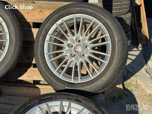 5х110 Джанти 17 Цола ALfa Romeo 5x110 Brera 159 Giulietta Spider, снимка 2 - Гуми и джанти - 53804162
