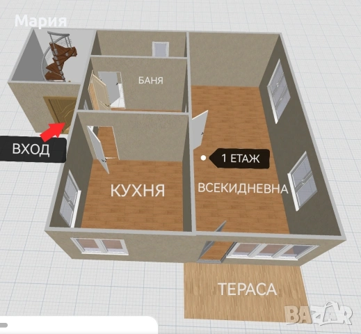 Продава къща до София , снимка 10 - Къщи - 47362909