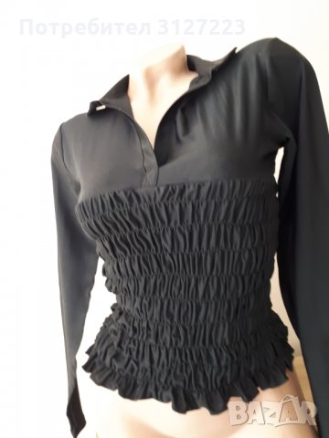 Нови дамски блузи в черно , снимка 4 - Блузи с дълъг ръкав и пуловери - 34168340