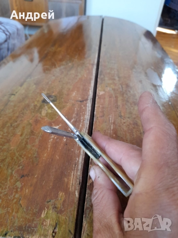 Стар Дамски джобен нож,инструменти за нокти, снимка 6 - Други ценни предмети - 51911824