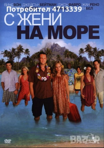 С жени на море ДВД