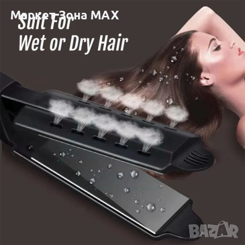 Керамична преса за изправяне на коса TOURMALINE - Професионална , снимка 7 - Преси за коса - 52860011