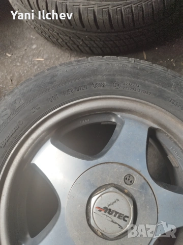 Джанти с гуми свалени от Опел астра, снимка 2 - Гуми и джанти - 53485390