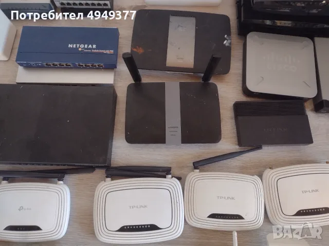 РАЗЧИСТВАНЕ  мрежова техника  за части, снимка 3 - Рутери - 56081111