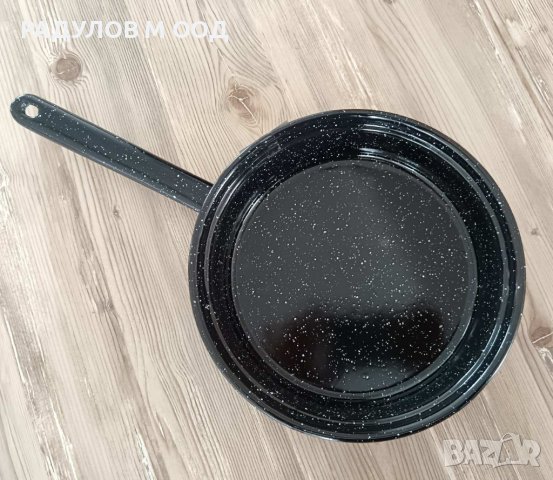 Тиган емайл 21см, Емайлиран тиган с дръжка