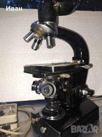 Микроскоп Carl Zeiss Jena NF, снимка 2 - Лаборатория - 41104256