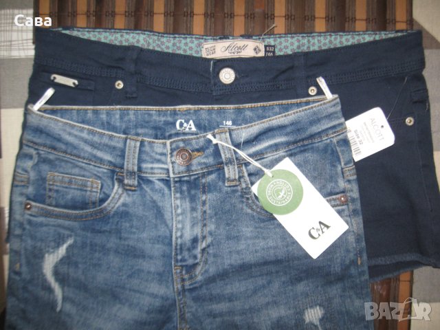 Къси дънки ALCOTT,C&A  дамски,С-М и Л-ХЛ