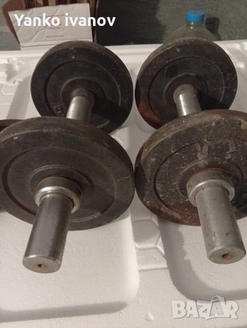 Дъмбели, гири, снимка 3 - Фитнес уреди - 53829411