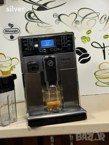 Кафемашина кафе автомат Saeco PicoBarista с гаранция, снимка 5 - Кафемашини - 55997146