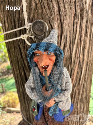 Висяща Баба Яга 30см., снимка 3 - Декорация за дома - 52263944