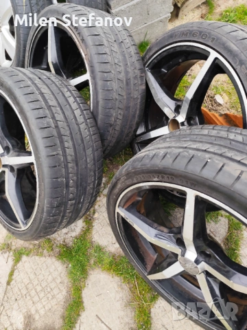 Джанти с гуми 19 5*112, снимка 4 - Гуми и джанти - 53739538