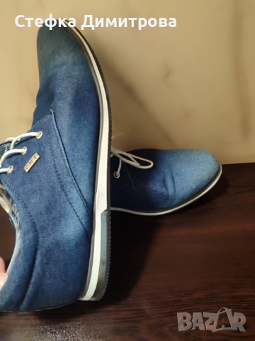 Мъжки дънкови обувки, снимка 3 - Маратонки - 52583148