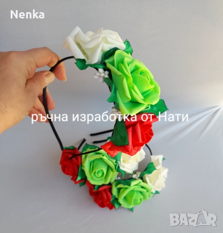 Диадеми и китки за калпак , снимка 2 - Аксесоари за коса - 52070227