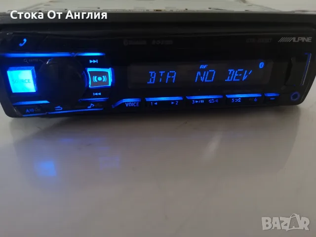 Радио за кола CD - Alpine UTE-200BT / 4 X 50 W, снимка 4 - Аксесоари и консумативи - 55898755