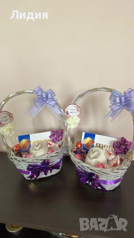 Подаръчни кошници , снимка 6 - Романтични подаръци - 40995224