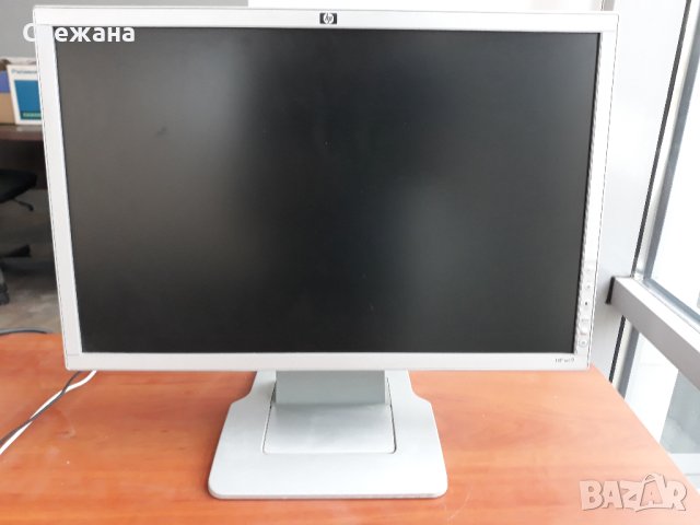 монитор 19 инча запазен HP 1440 x 900 на 60 Hz, в Силистра, снимка 1 - Монитори - 44365289