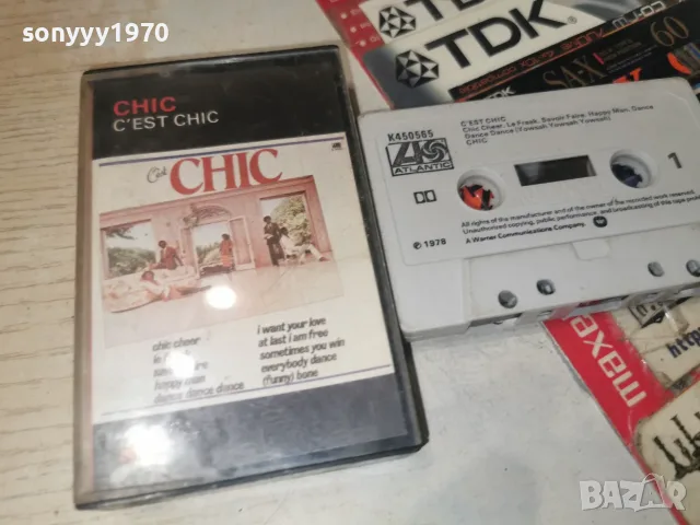 CHIC-ORIGINAL TAPE 2509260938H2R8R, снимка 3 - Аудио касети - 56219762