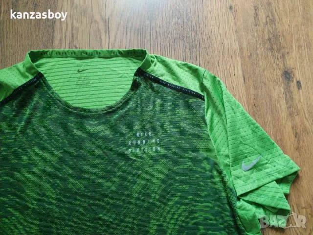 Nike Dri-FIT Run Division Rise 365 - страхотна мъжка тениска КАТО НОВА 2ХЛ, снимка 5 - Тениски - 56124806