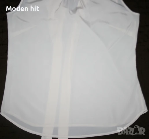 H&M цвят екрю - асиметричен дамски топ, снимка 9 - Корсети, бюстиета, топове - 50637186