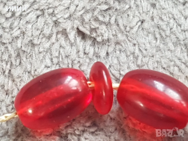 Османска кехлибарена броеница , снимка 5 - Антикварни и старинни предмети - 53719874