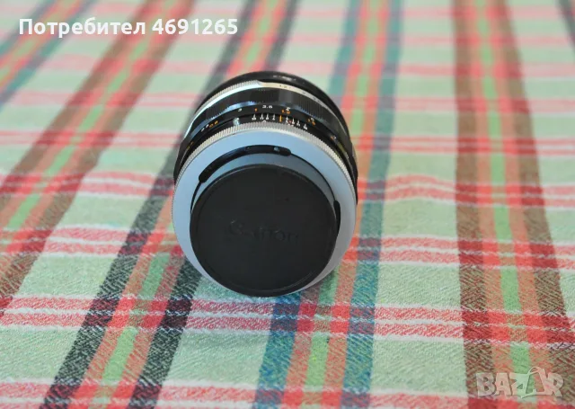 Canon FL 55/1.2 + Canon FL 85/1.8 , снимка 8 - Обективи и филтри - 56357652
