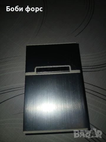 Алуминиева табакера за цигари, снимка 5 - Табакери - 53282625