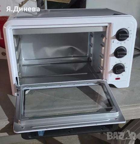 Малка фурничка Moulinex 19L с транспортен дефект , снимка 8 - Печки, фурни - 56106268