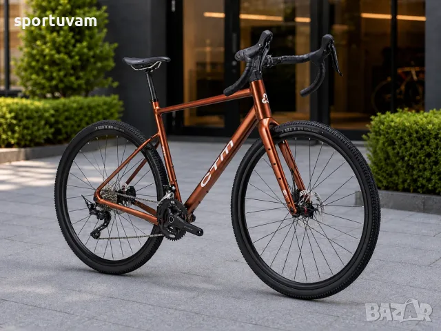 Нов гравел велосипед CTM KOYUK 1.0 700C – Shimano GRX, карбонова вилка, внос от Словакия, снимка 2 - Велосипеди - 55861011