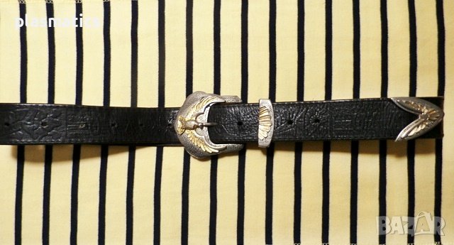 оригинален италиански кожен колан, снимка 11 - Колани - 38921284