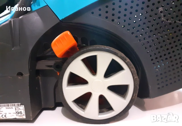 GARDENA PowerMax 34 E електрическа косачка, снимка 5 - Градинска техника - 50664981