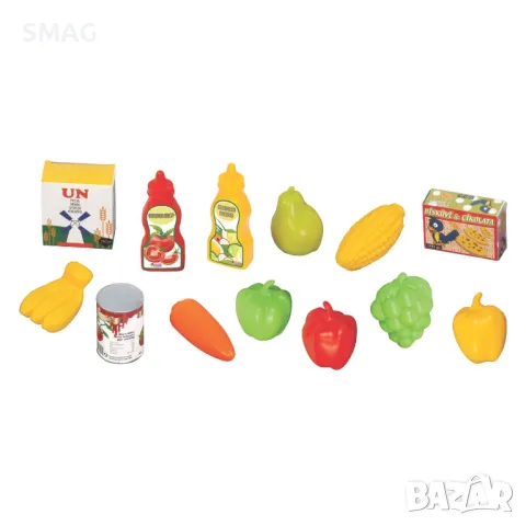 Количка за супермаркет с храна - 19 бр. S_1219836, снимка 2 - Други - 48327127