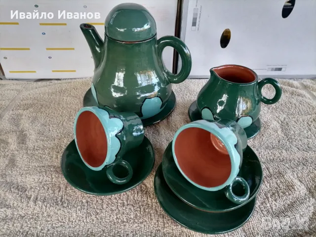 Керамичен сервиз за кафе