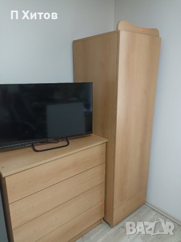 Мебели за детска стая - гардероб, скрин, трансформиращо легло-люлка