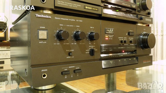 TECHNICS SU-V650 & RS-B705 &  SL-P333 & ST-GT550, снимка 5 - Ресийвъри, усилватели, смесителни пултове - 34094448