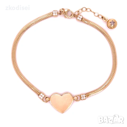 Златна дамска гривна 3,80гр. 18,0см. 14кр. проба:585 модел:37084-3