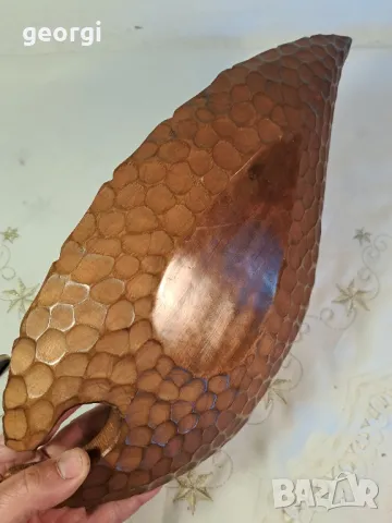 дървено плато поднос дърворезба 25/3, снимка 7 - Аксесоари за кухня - 50085479