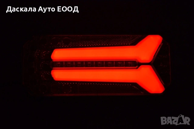 1бр. лед неон стопове LED с динамичен мигач , 12-24V , Полша, снимка 3 - Аксесоари и консумативи - 53869052