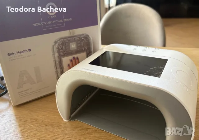 O NAIL AI LAMP SUNX  Професионална AI технология | Използвана броени пъти“