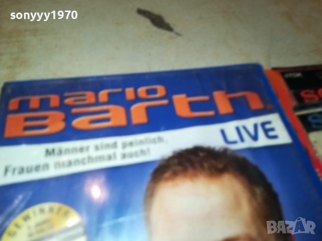 MARIO BARTH DVD SONY MUSIC 2711250937, снимка 6 - DVD дискове - 52557542
