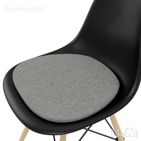 ПРОМОЦИЯ Възглавница за стол в сиво СИЛИКОНОВА СЕДАЛКА SUPTEMPO (X00169V00N)