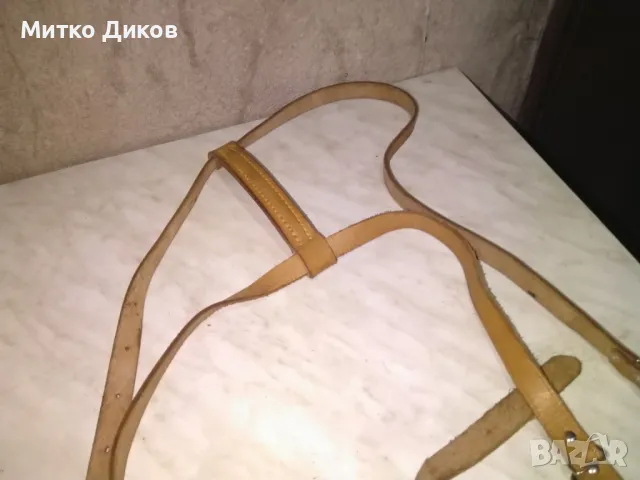 Кукерски колани два в един по 100см и на 20мм могат и пооделно естествена кожа, снимка 3 - Колани - 48999229