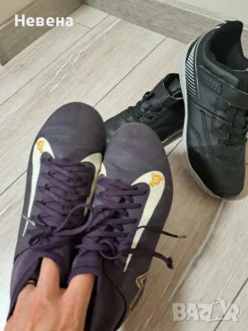 Бутонки Nike KM + Подарък за зала, снимка 3 - Футбол - 56011292