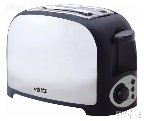 Тостер за хляб Voltz V51440D, 750W, 2 филийки, снимка 2 - Друга електроника - 52889139