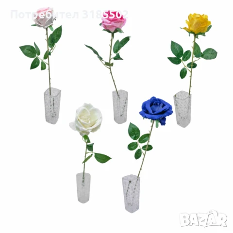 Изкуствени рози с реалистична визия – вечна елегантност във всяко пространство, снимка 2 - Изкуствени цветя - 51228053