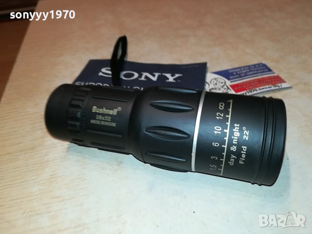 BUSHNELL 16X52 МОНОКЪЛ 2606231839, снимка 14 - Оборудване и аксесоари за оръжия - 41974922